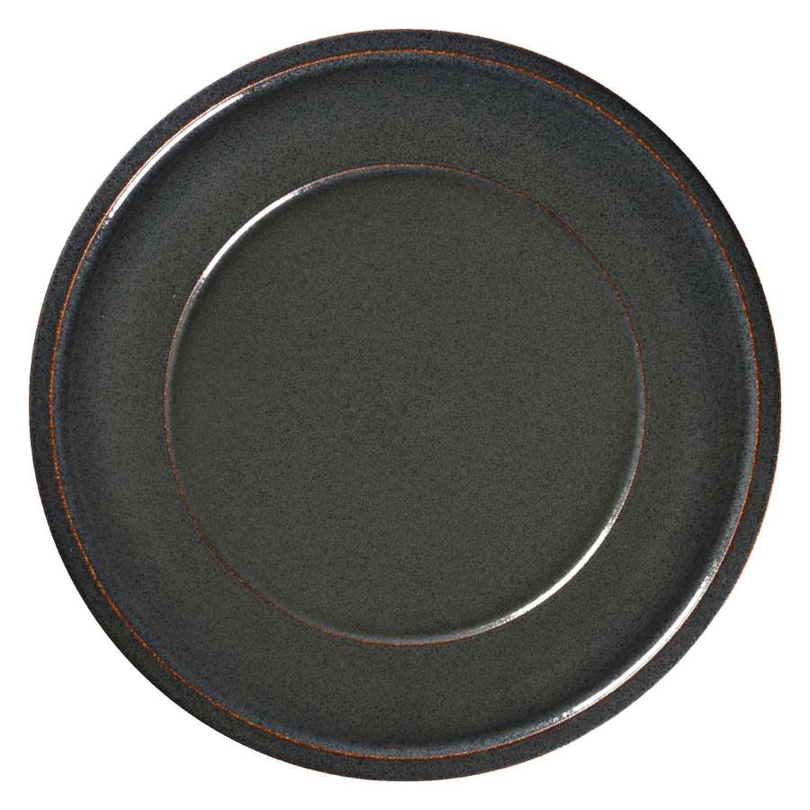 Stone talerz płaski śr. 32 cm wulkaniczny
