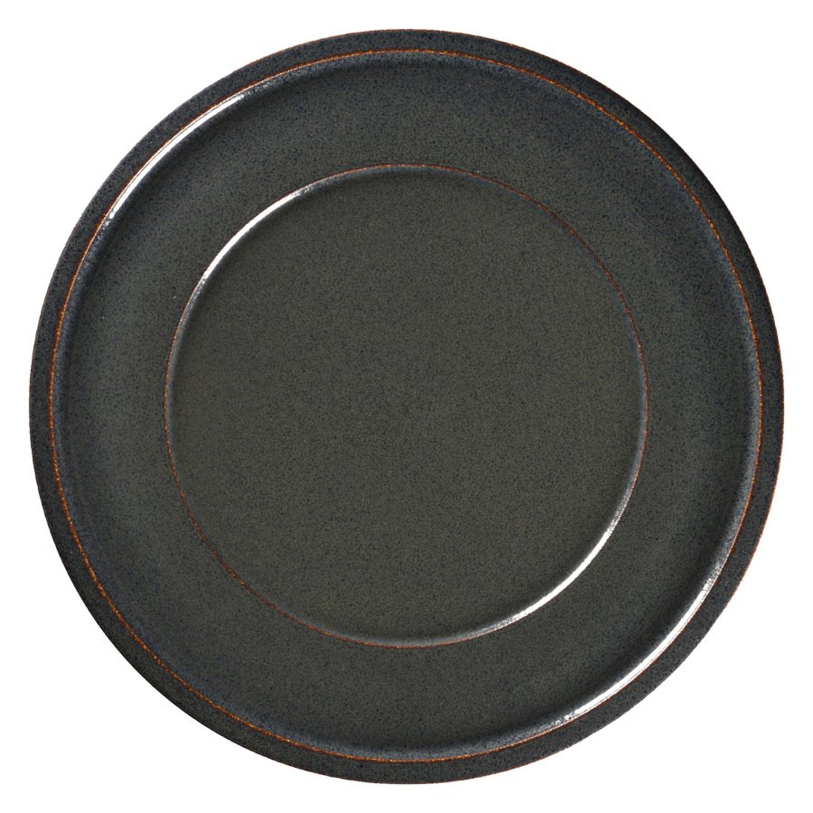 Stone talerz płaski śr. 32 cm wulkaniczny