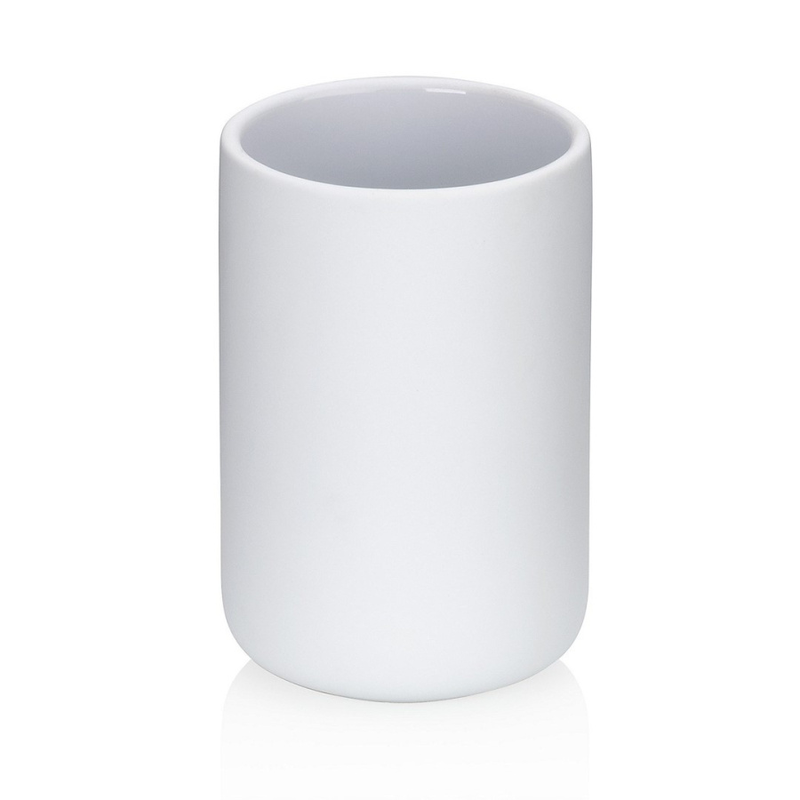 Kela-kubek toaletowy biały sana