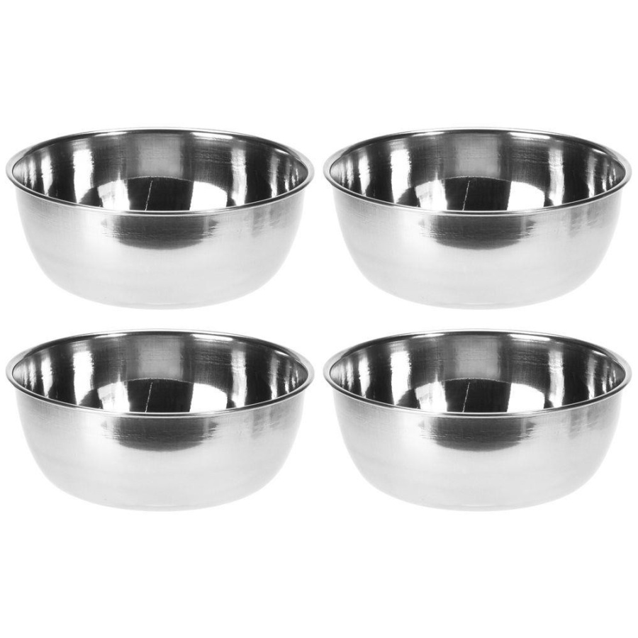 Miska, miseczka, dipówka stalowa na sos, dip, przystawki, przekąski, 11 cm, 270 ml, zestaw, komplet,