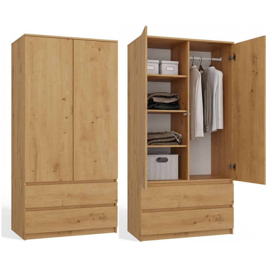 Szafa Malwa SS-90 DĄB ARTISAN