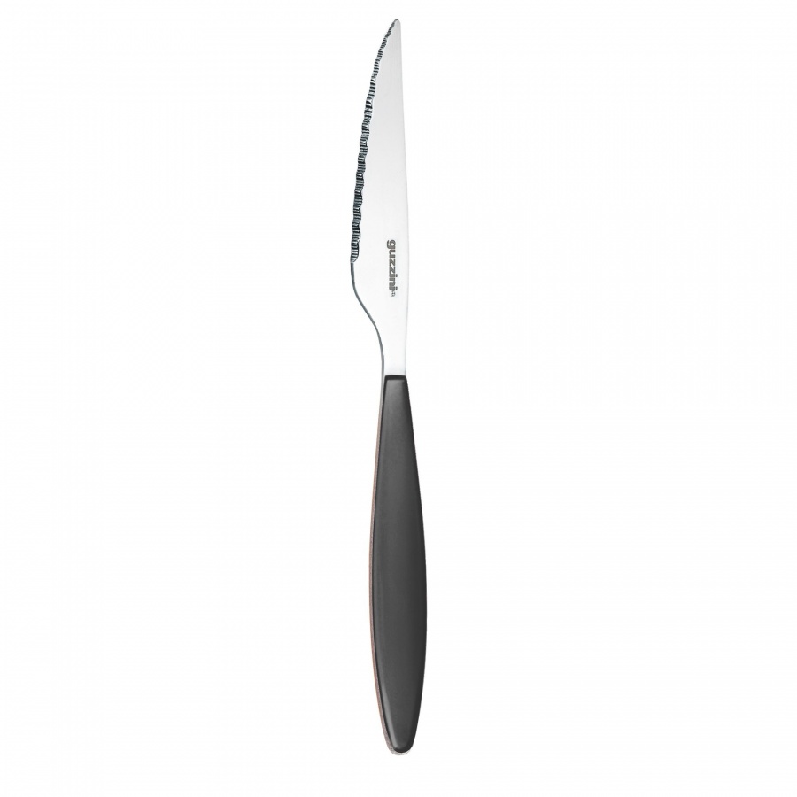 Nóż do steków, antracytowy