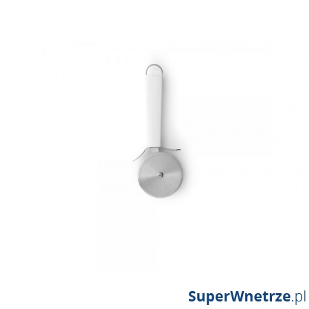 Nóż do pizzy 19,6cm Brabantia Essential biało-srebrny