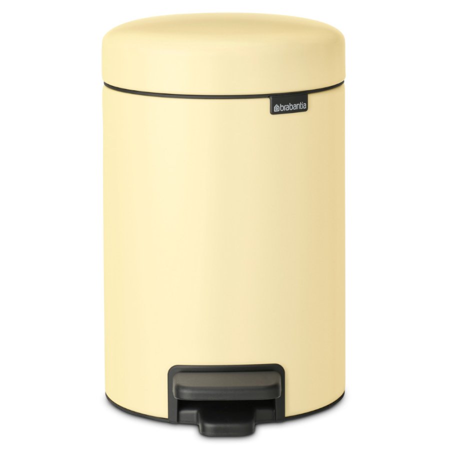 Brabantia 233760 - newicon - kosz pedałowy 3 l - mellow yellow