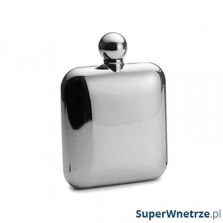 Piersiówka Churchill Philippi Luxury 115ml srebrna