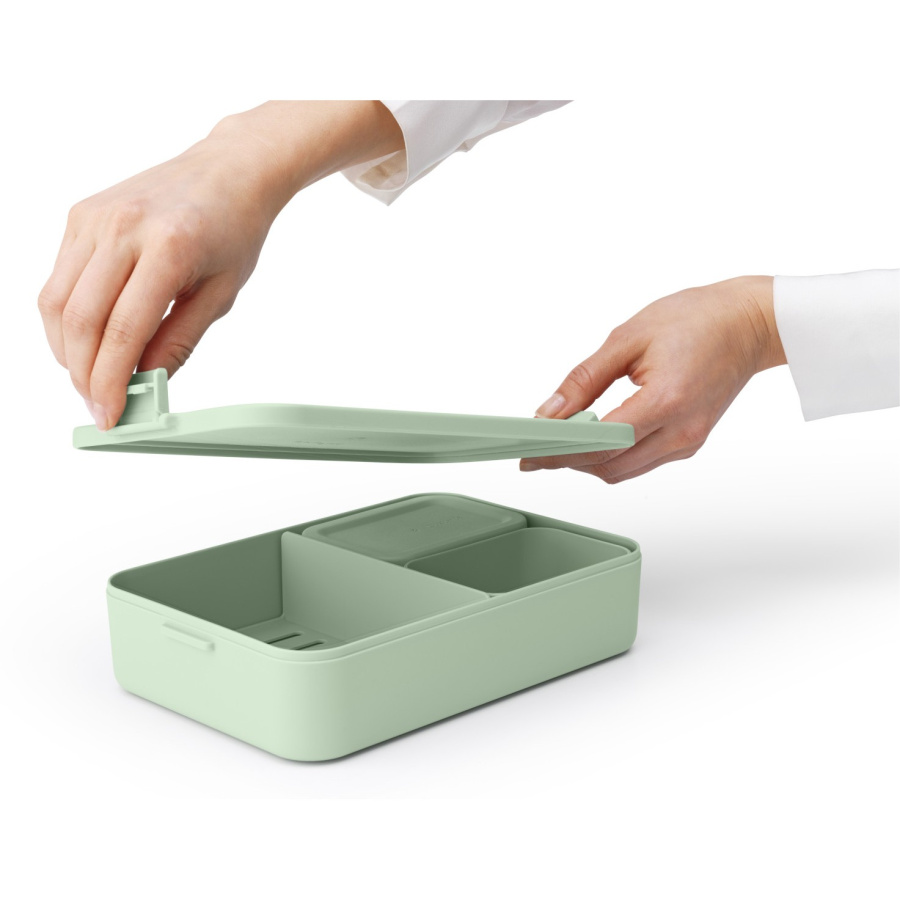 Brabantia 203480 - pojemnik na lunch make take - bento - jade green