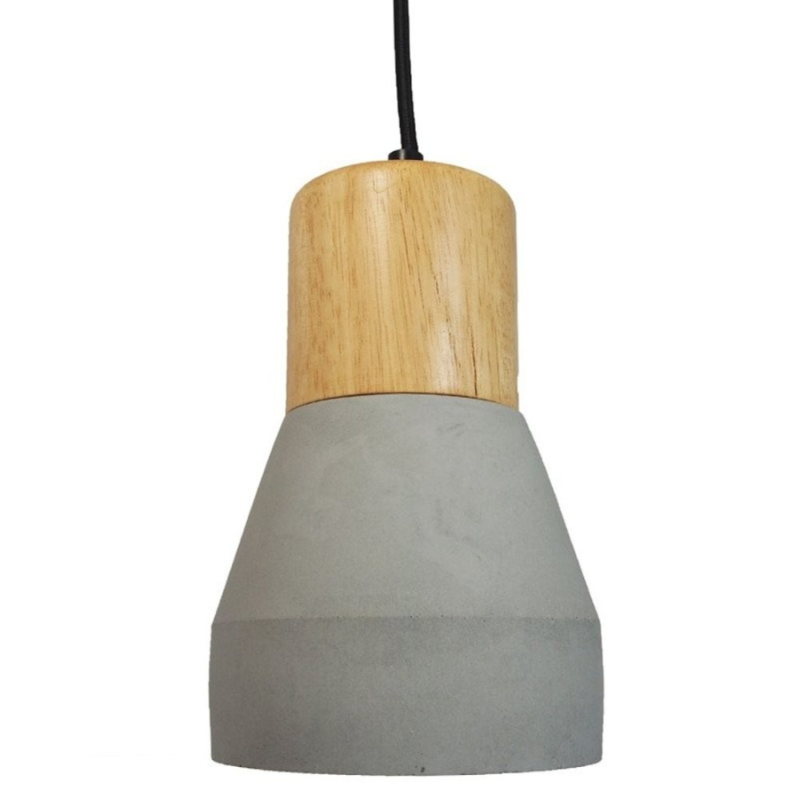 Lampa wisząca concrete szary beton 12 cm