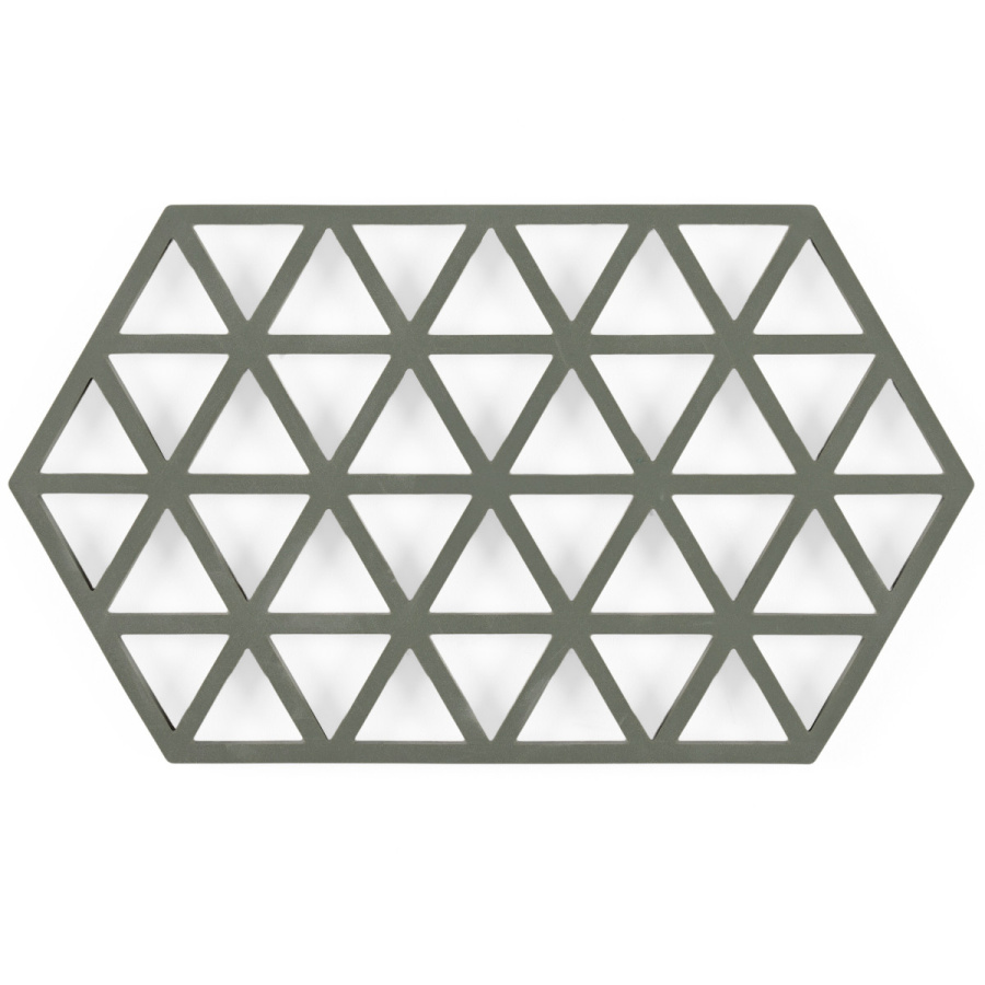 Podkładka pod naczynia triangles 24 cm olive green 24360