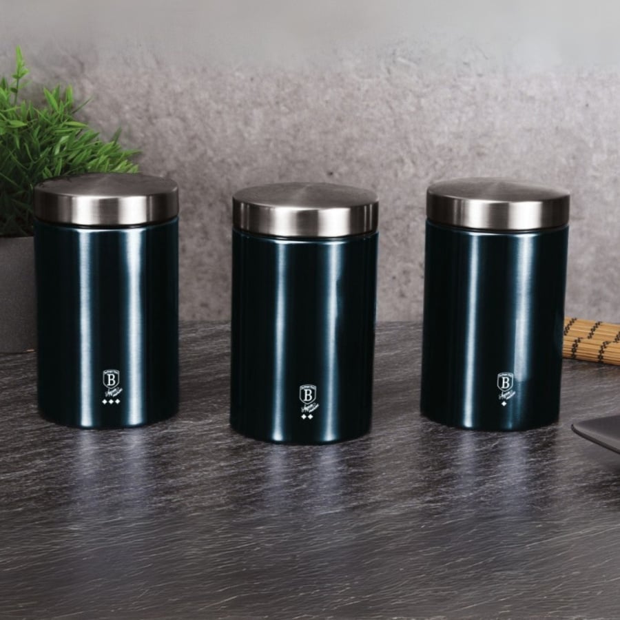 Zestaw 3 pojemników Berlinger Haus BH-6271 Aquamarine