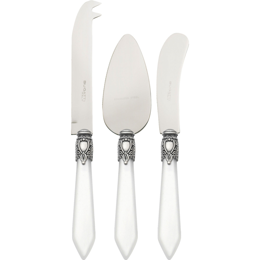 Oxford biały - zestaw do sera w pudełku