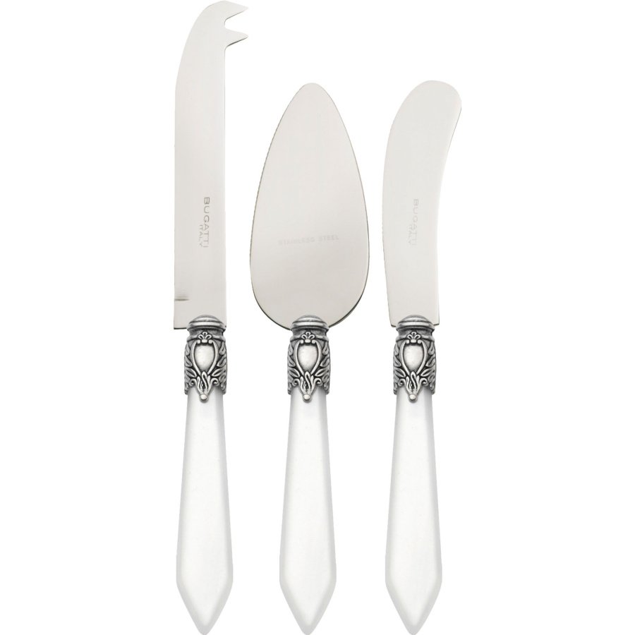 Oxford biały - zestaw do sera w pudełku