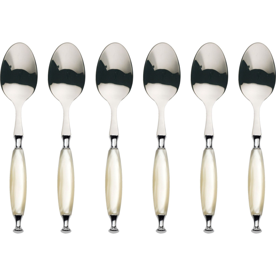 Country ivory - 6 łyżeczek do herbaty