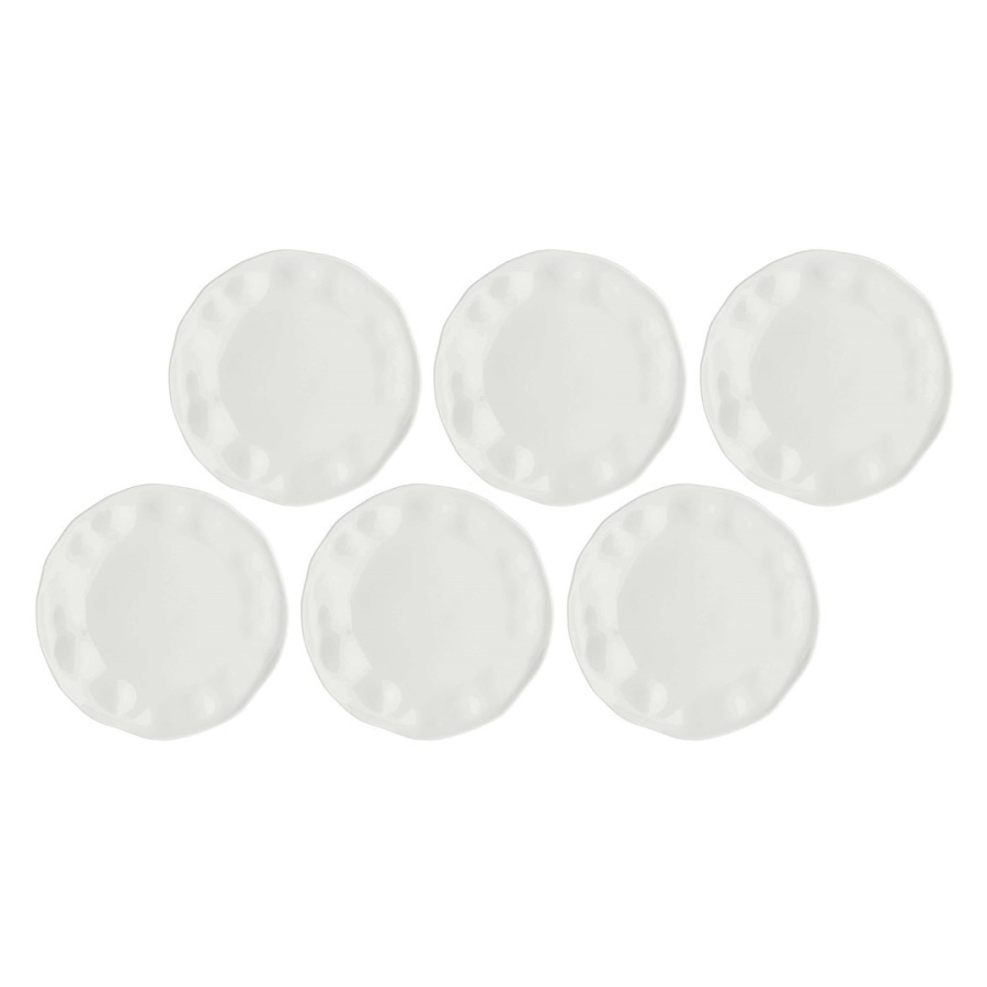 LA PORCELLANA BIANCA LUNIA Zestaw 6 talerzy obiadowych 28 cm