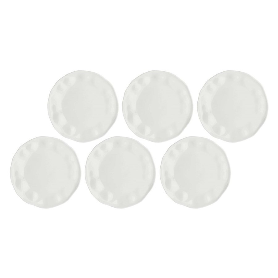 LA PORCELLANA BIANCA LUNIA Zestaw 6 talerzy obiadowych 28 cm