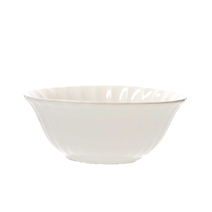 Zestaw 2 misek do sałatek ducale - biały, 23 cm