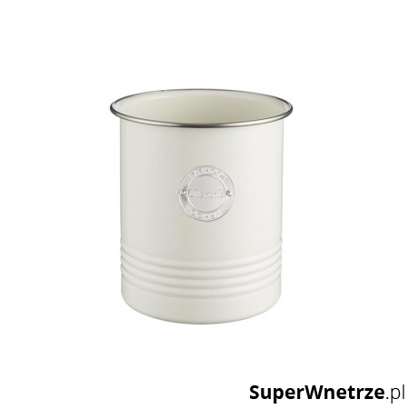 Pojemnik kuchenny na narzędzia 15cm Typhoon Living kremowy