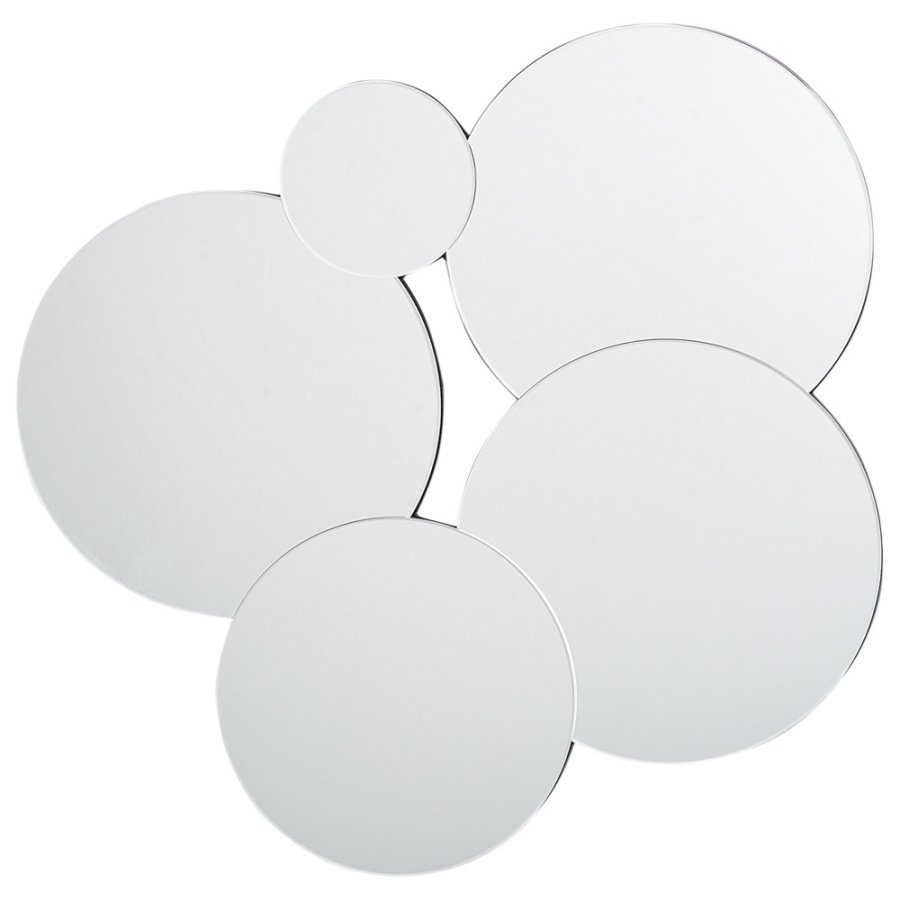 Lustro ścienne clais srebrny