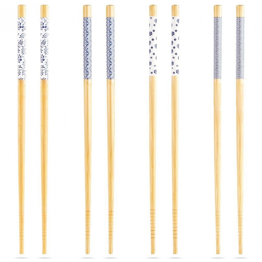 Pałeczki bambusowe do sushi zestaw 8 szt. 24 cm