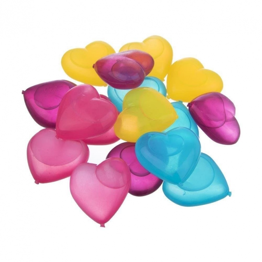 Kostki lodowe, serca, forma na lód, do kostek lodu, zestaw, komplet, 20 sztuk