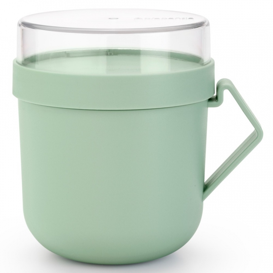 Brabantia 203862 - kubek na zupę make take - 0,6l - jade green