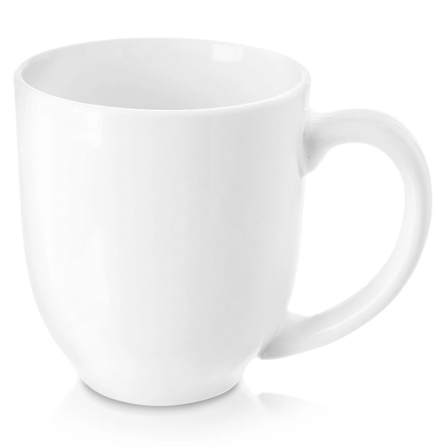 Kubek porcelanowy biały mona 450 ml