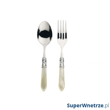 Komplet łyżka i widelec do serwowania Casa Bugatti Aladdin