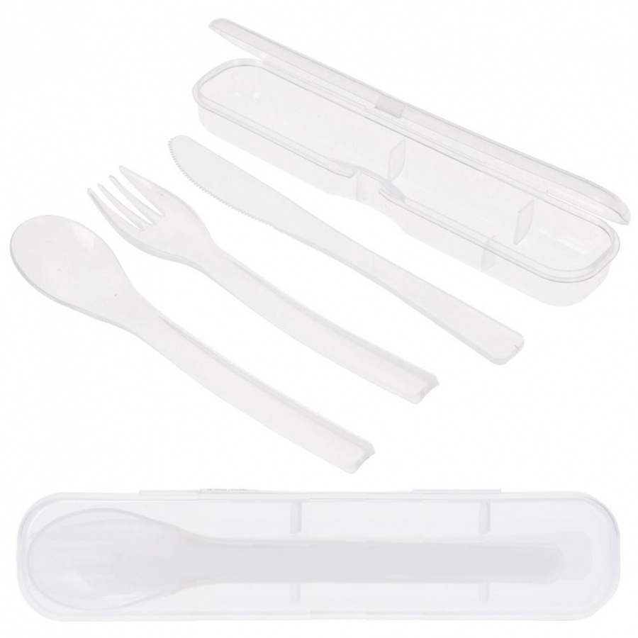 Zestaw sztućców plastikowy 4 el.