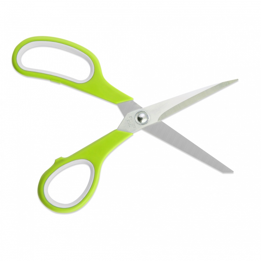 Nożyczki uniwersalne zielone 19,5 cm 5008 7,5"