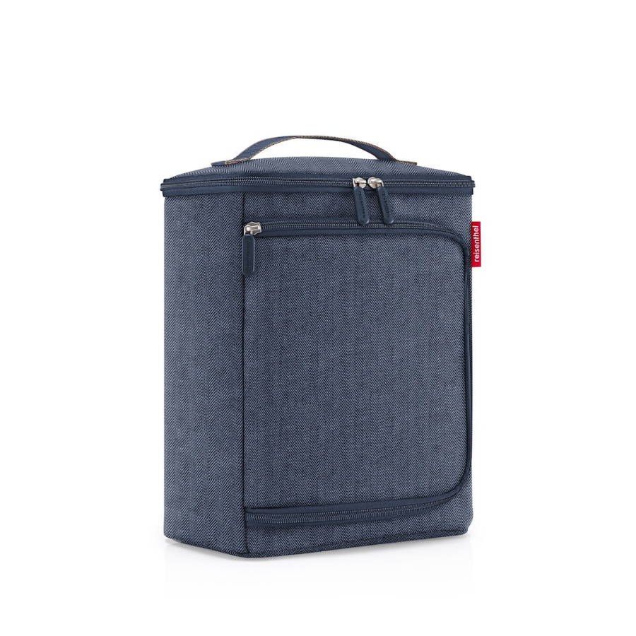 Torba coolerbox, herringbone dark blue