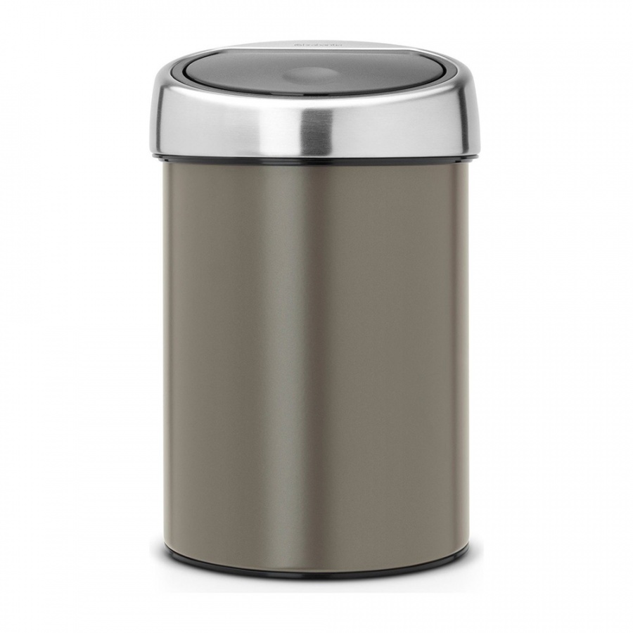 Kosz łazienkowy 3l Brabantia Touch Bin szary