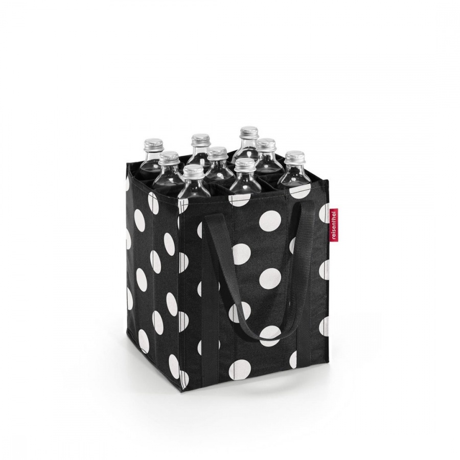 Torba bottlebag, dots white