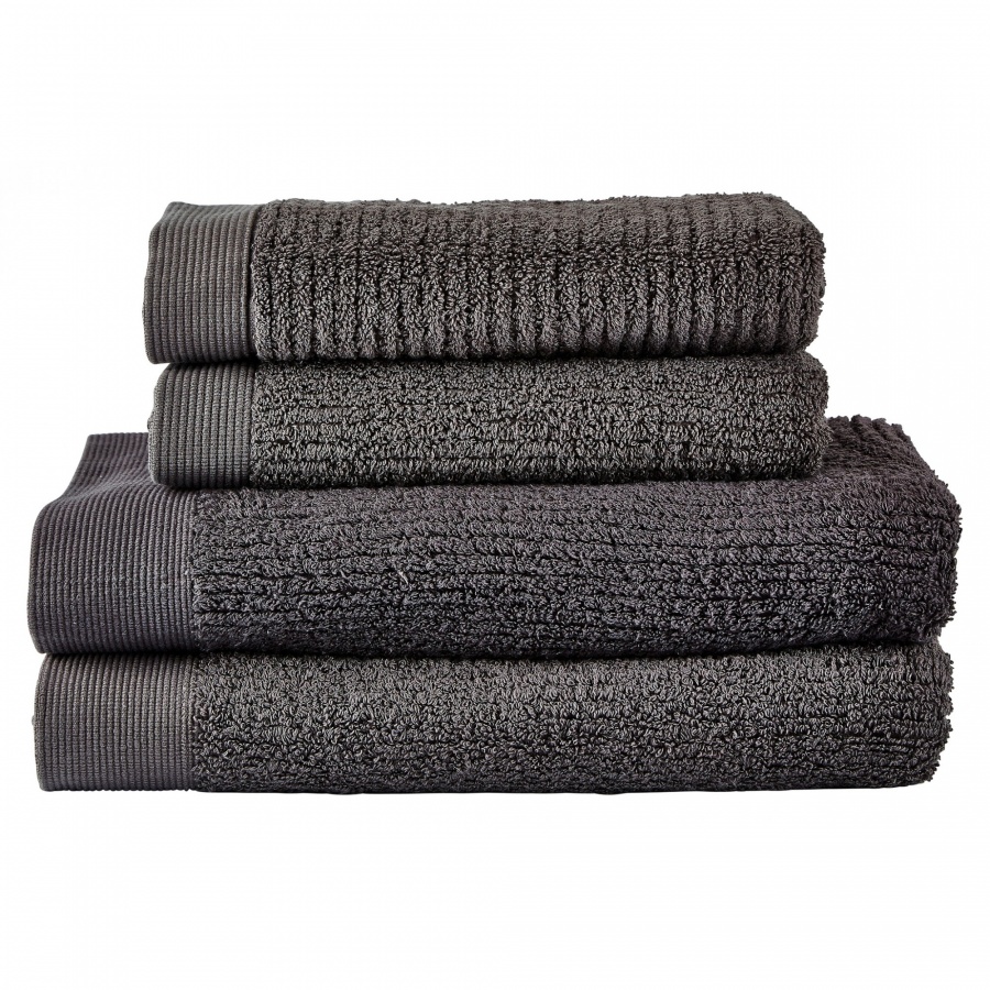 Zestaw 4 ręczników classic antracite 331879