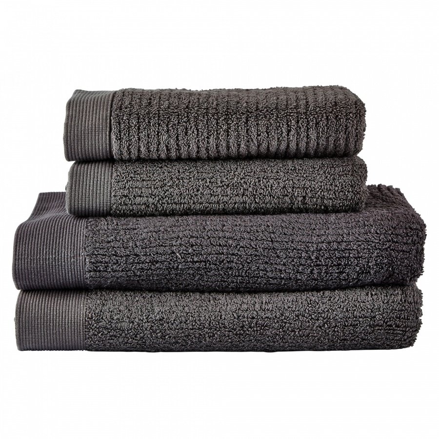 Zestaw 4 ręczników classic antracite 331879