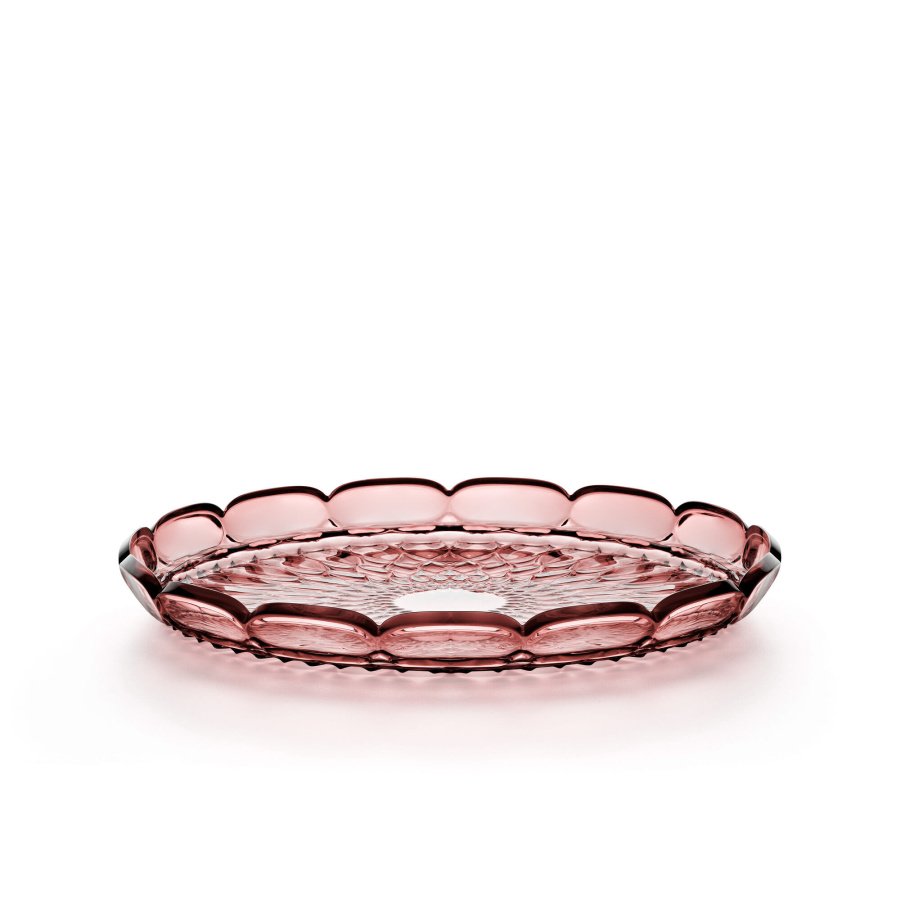 Taca okrągła 36 cm - fiołkoworóżowy