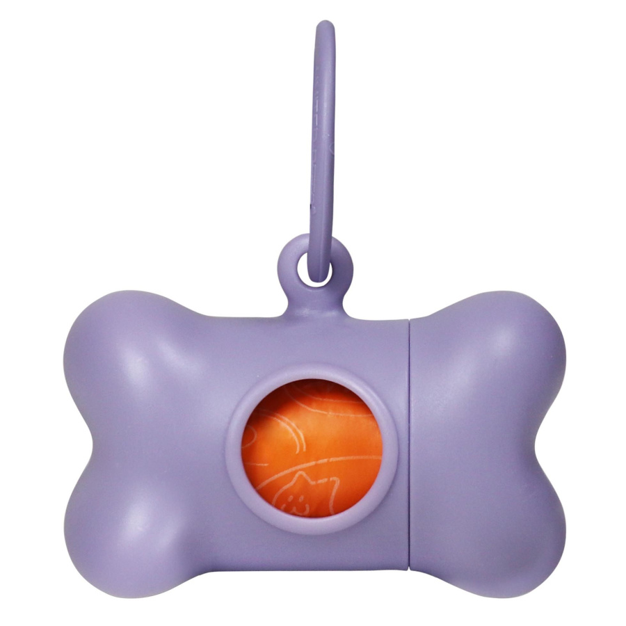 Pojemnik na worki bon ton, fioletowy