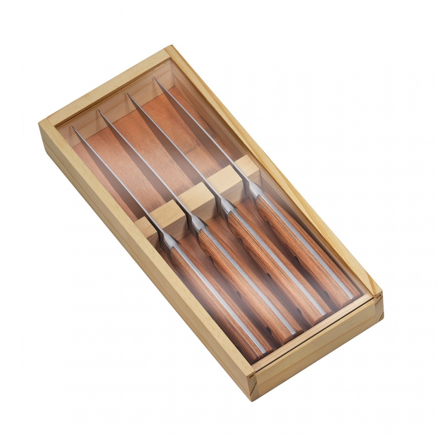 zestaw noży do steków, 4 szt., długość ostrza: 13 cm