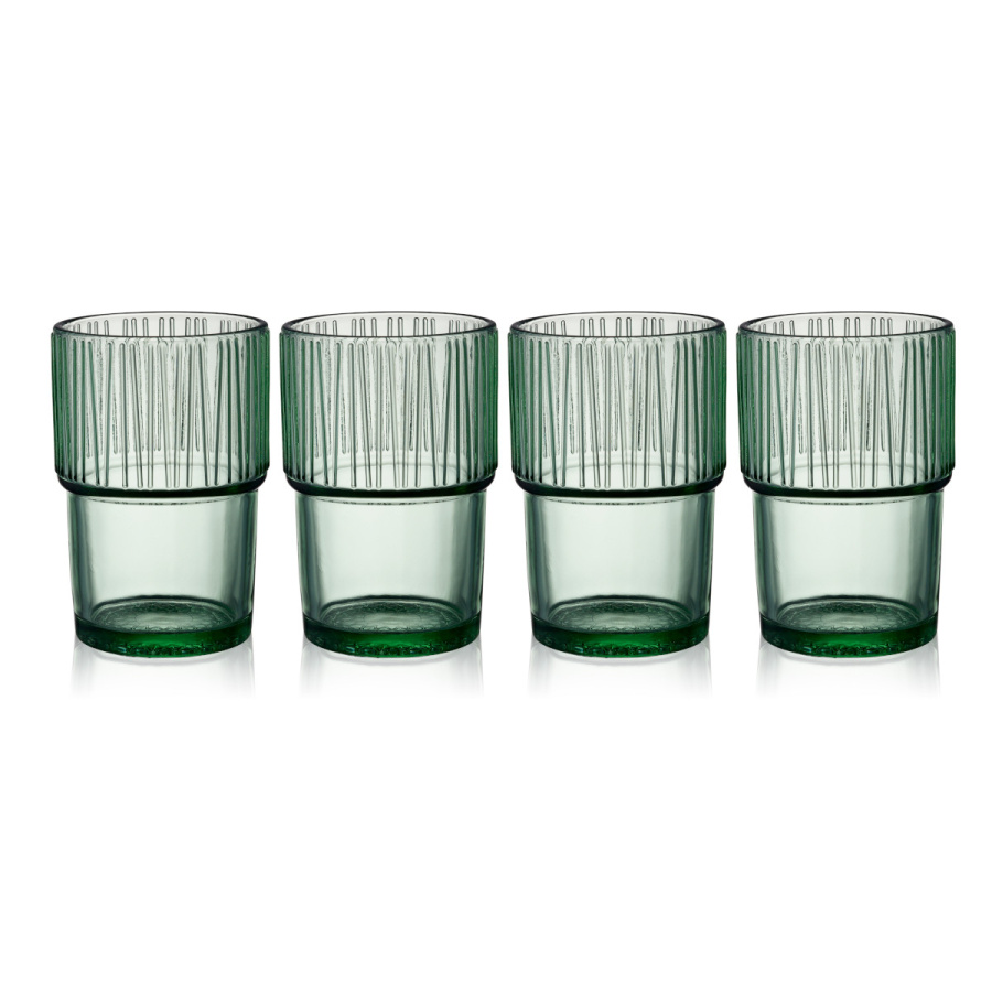 Szklanki kusintha 4 szt. 380 ml green 30676
