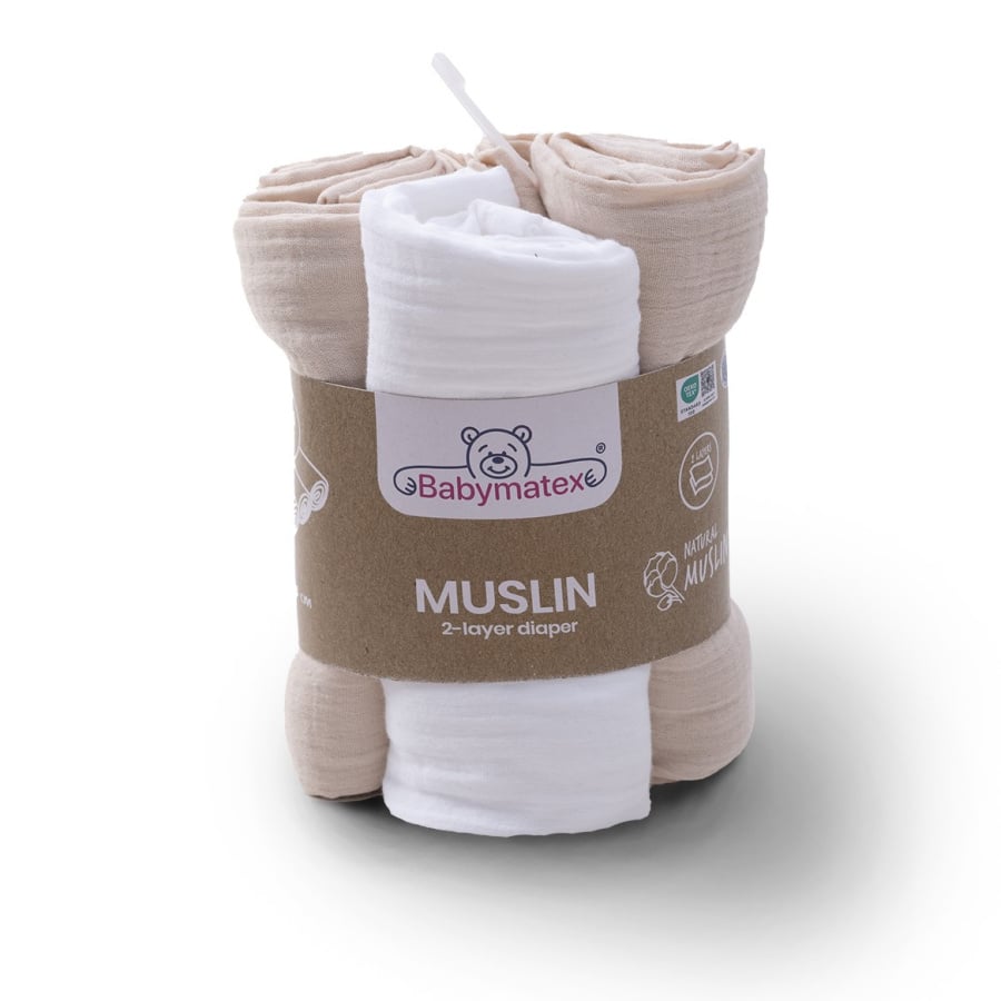 Pielucha MUSLIN 3 pak, roz. 70x80