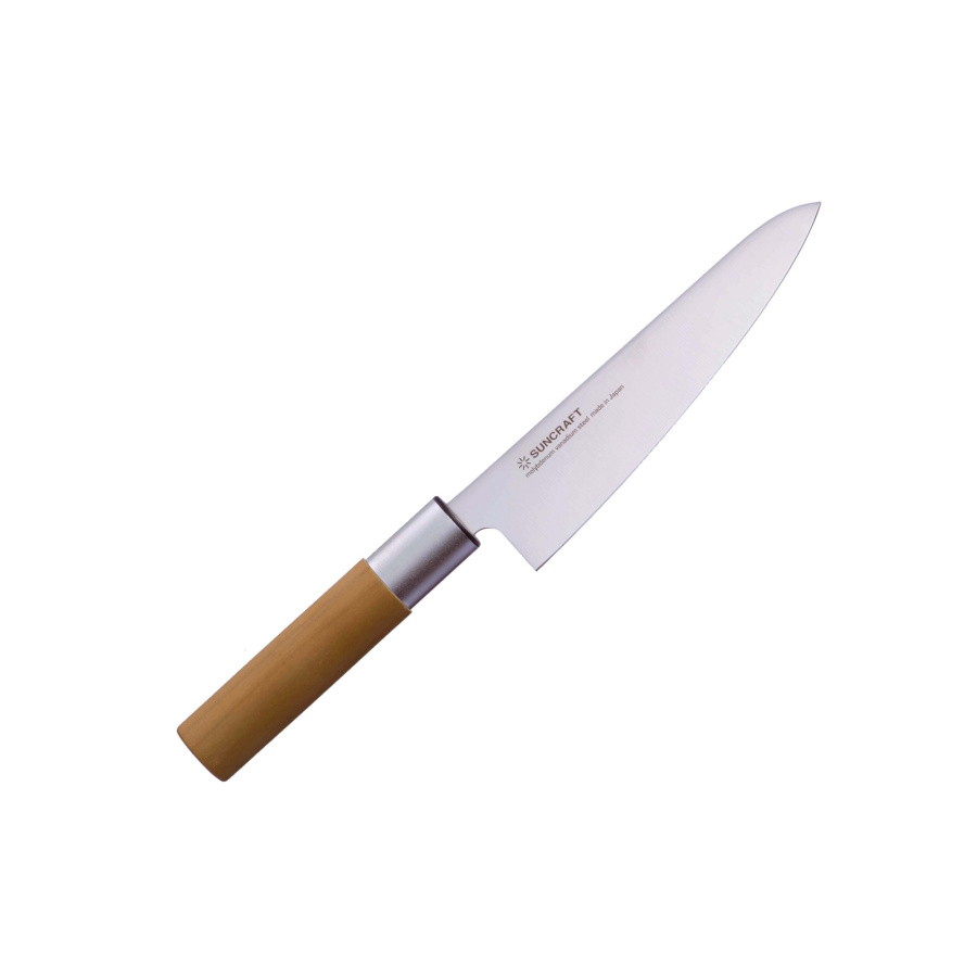 Nóż kuchenny Suncraft SENZO JAPANESE Small Santoku 143 mm [WA-03]