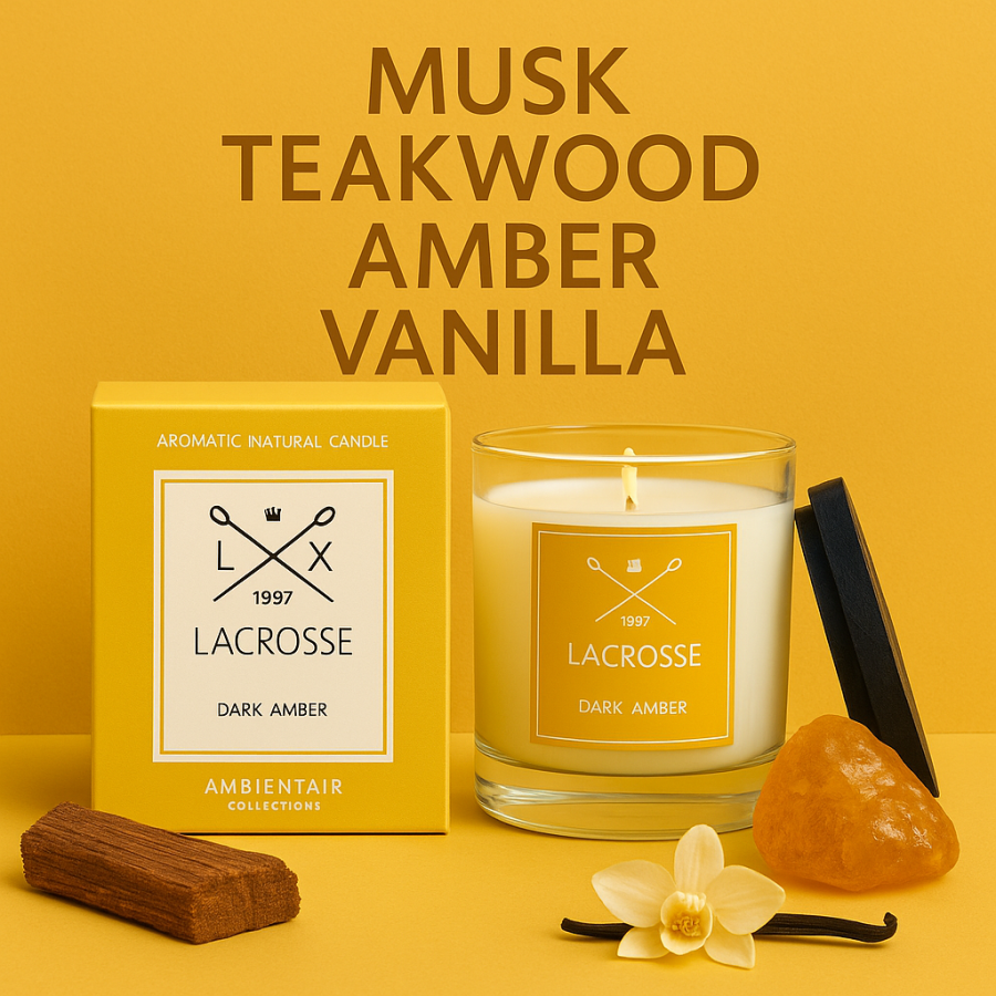 Świeca zapachowa DARK AMBER Lacrosse