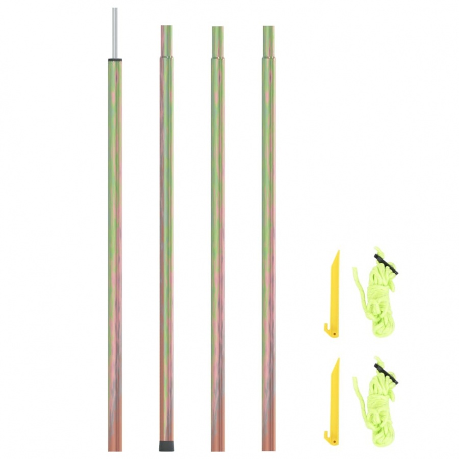 Słupek do żagla ogrodowego, 200 cm, galwanizowana stal