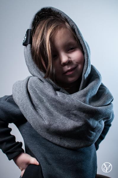 Kaptur jasny dziecięcy