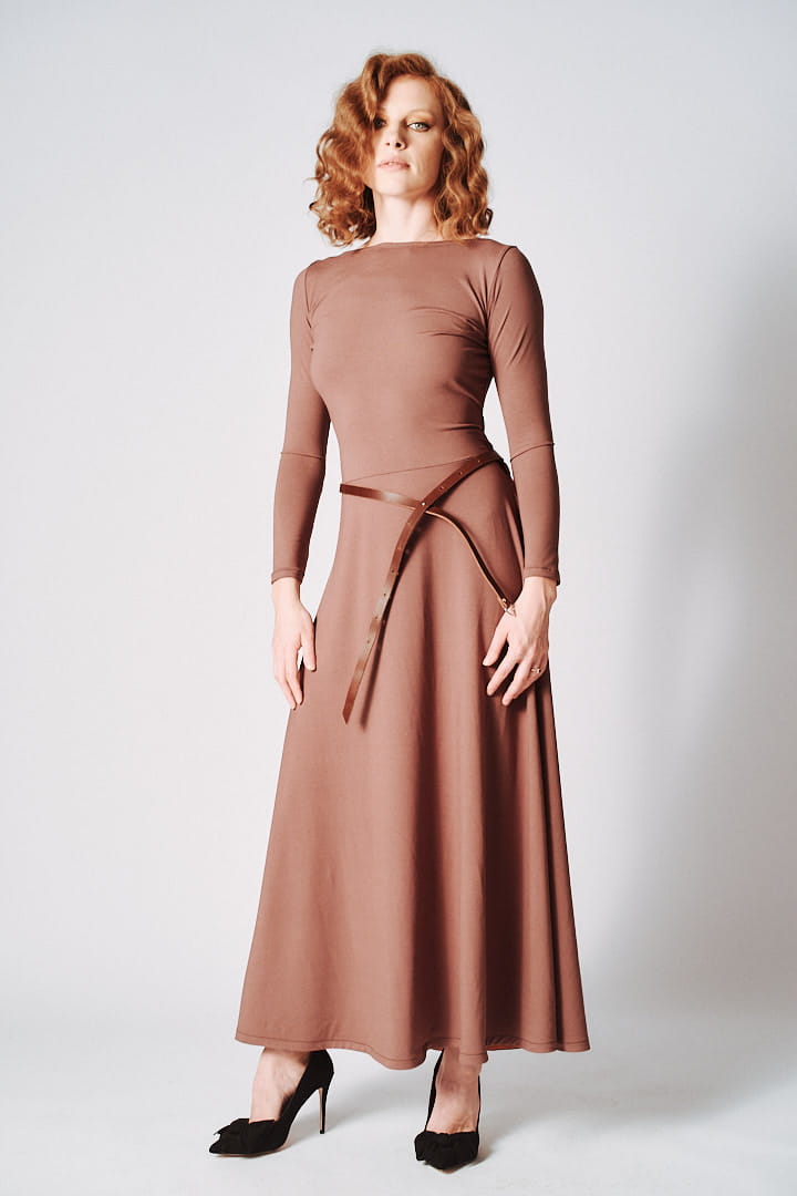 Sukienka Vivienne Czekoladowa