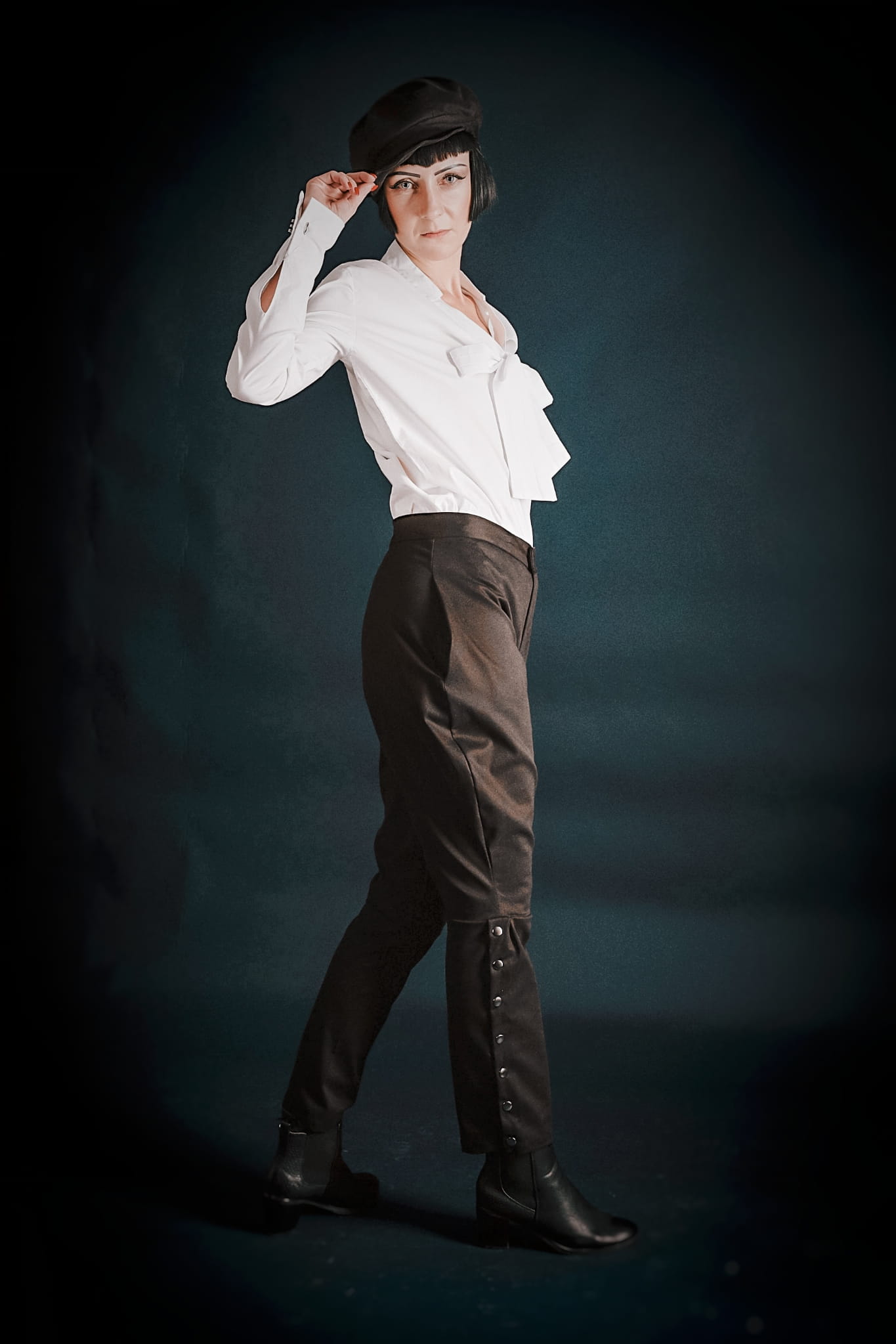 Bryczesy Czarne damskie