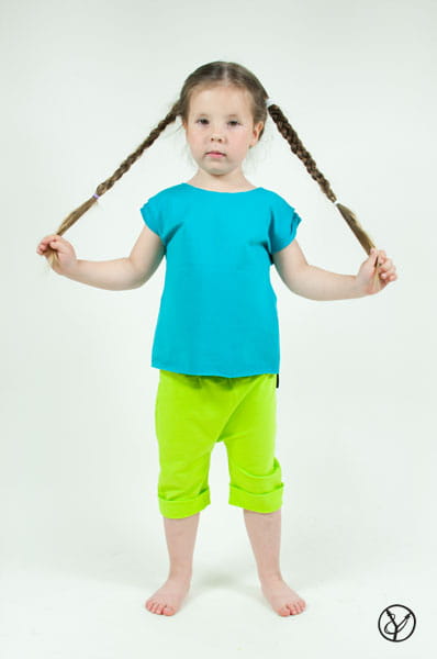 Podkoszulka turkus dziecięca