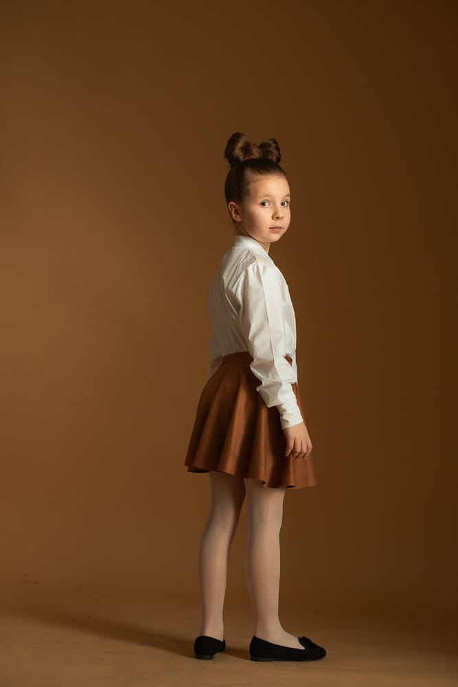 Spódnica Karmelowa dziewczęca