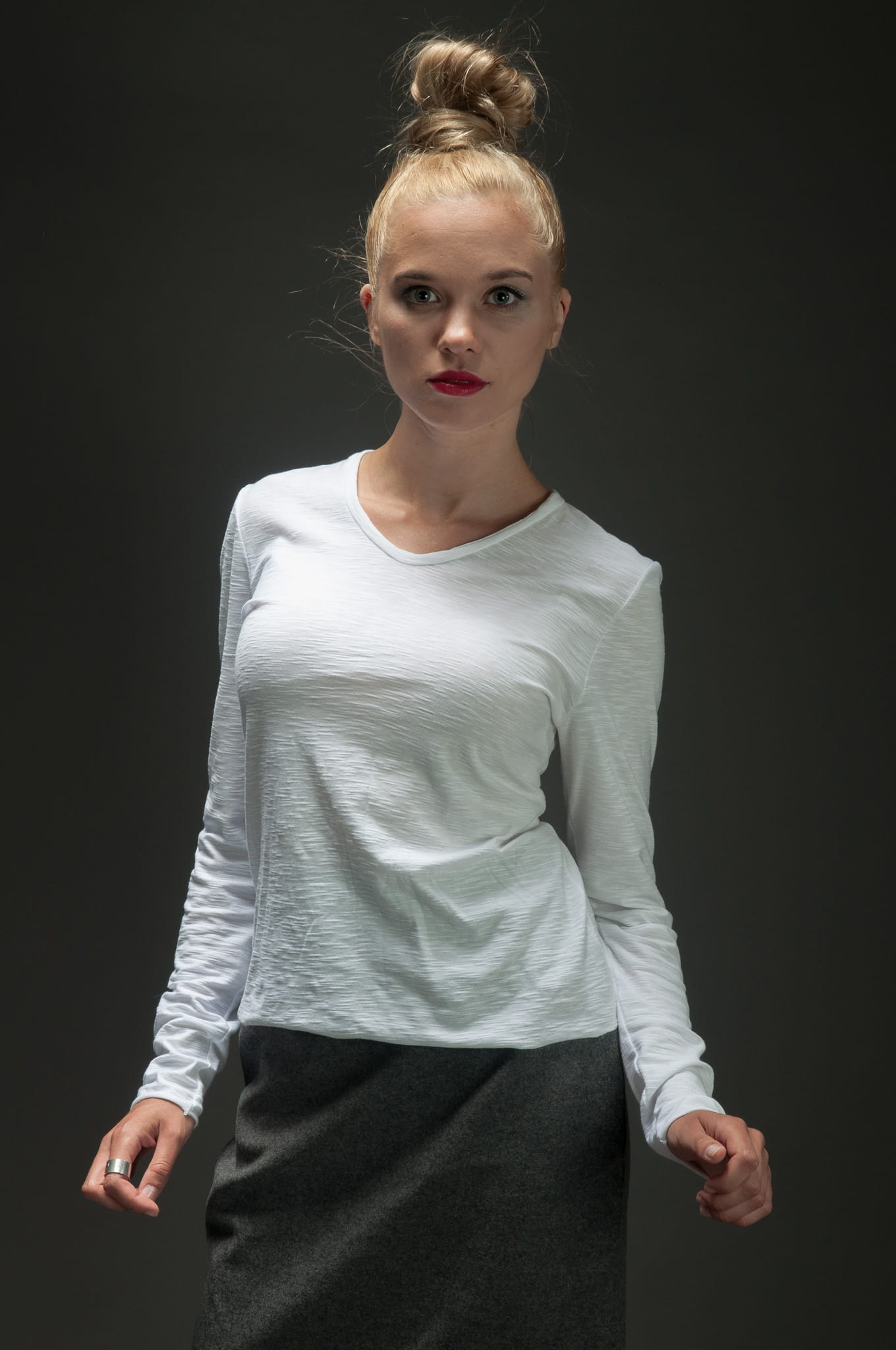 Bluzka biała damska