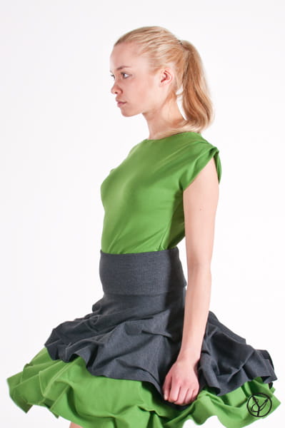 Podkoszulka zielona damska