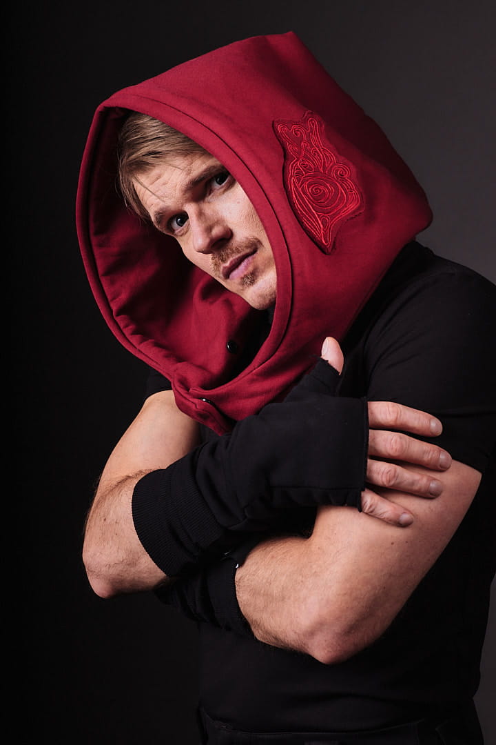 Kaptur Lorien Bordo męski