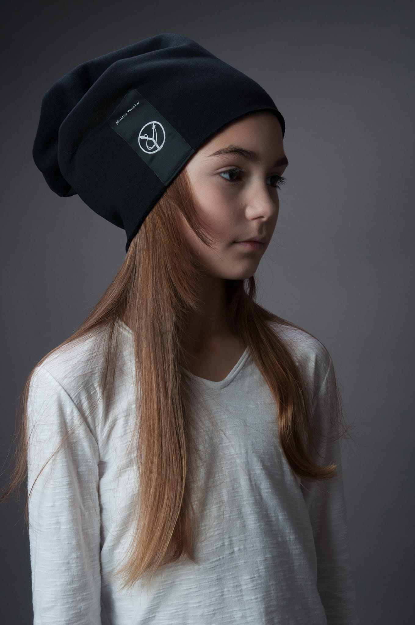 Czapka Hultajka czarna dziecięca